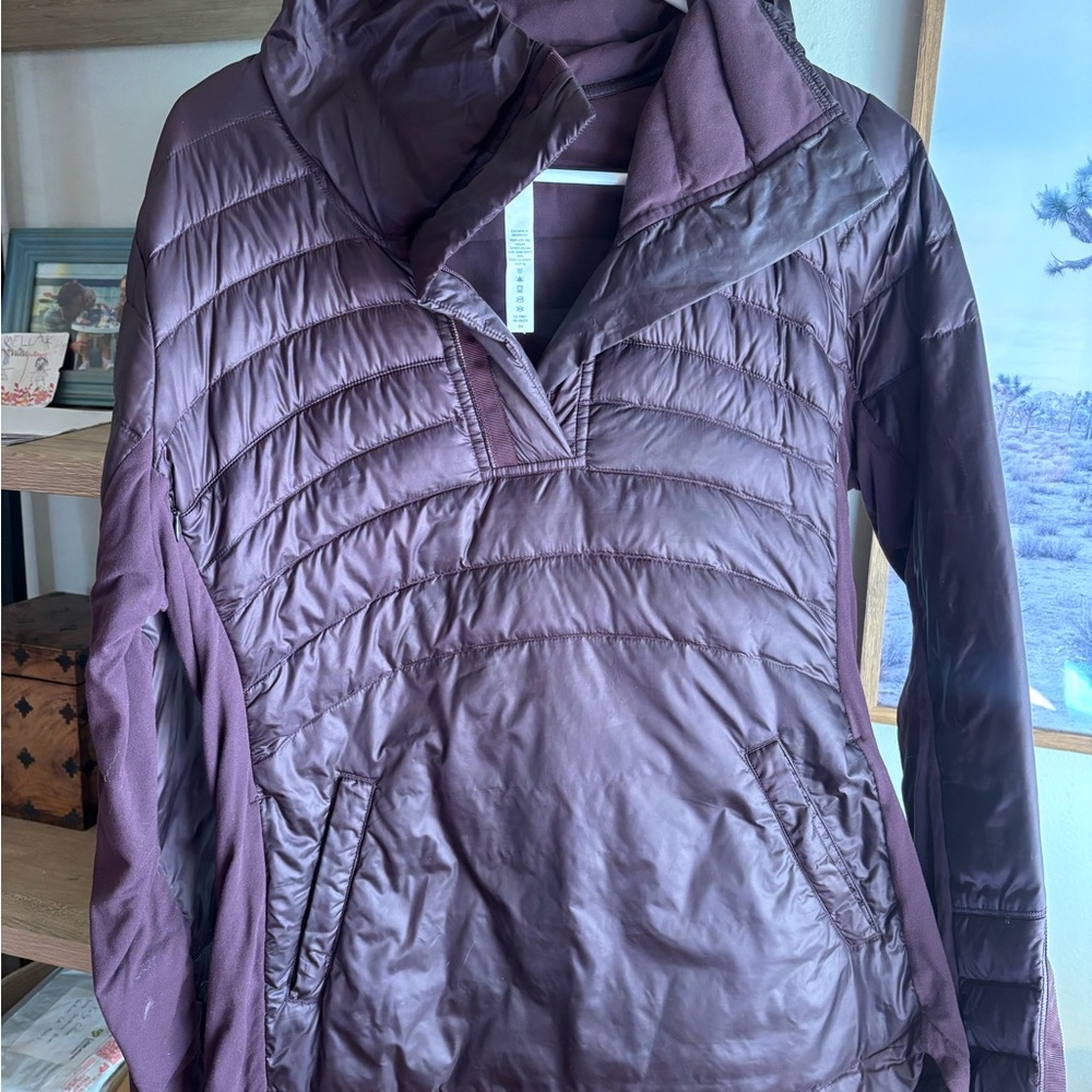Lululemon Athletica Purple Down Jacket